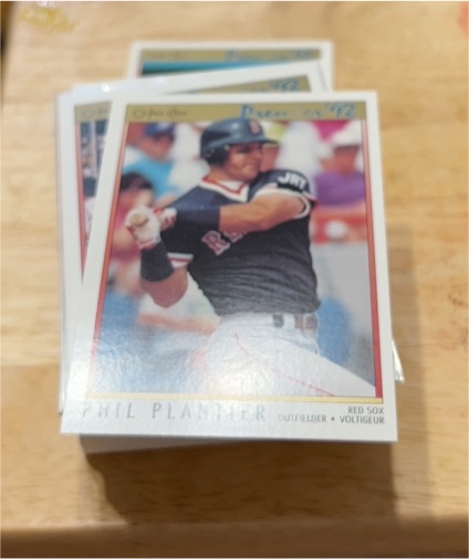 1992 O-Pee-Chee Premier #72 Phil Plantier — front