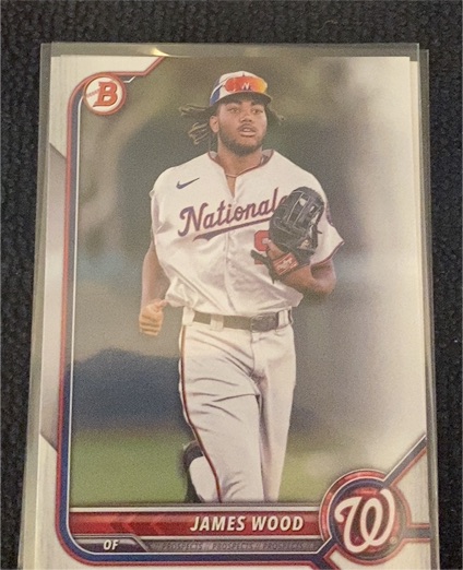 2022 Bowman Draft #BD-171 James Wood — front
