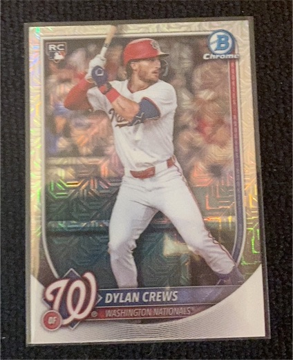 2025 Bowman Chrome #42 Dylan Crews — front
