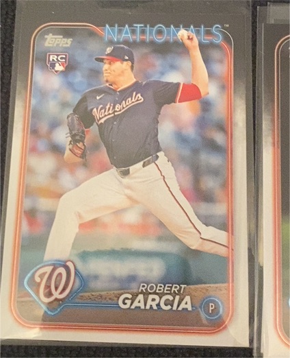 2024 Topps Update #US137 Robert Garcia — front