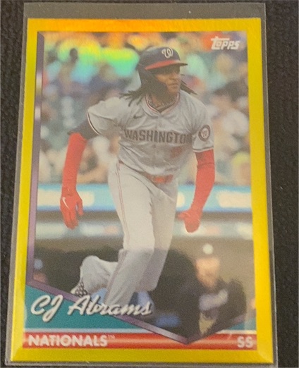 2024 Topps Archives #294 CJ Abrams — front