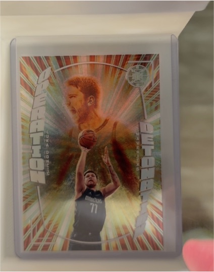 2021-22 Panini Illusions Operation Detonation #7 Luka Doncic — front