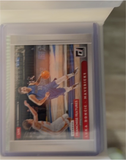 2021-22 Panini Donruss #1 Luka Dončić Franchise Features — front