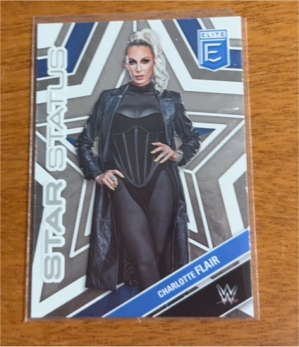 2023 Panini Donruss Elite WWE #19 Charlotte Flair Star Status — front