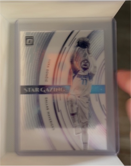 2021-22 Panini Donruss Optic #1 Luka Doncic Star Gazing — front