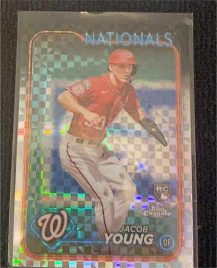 2024 Topps Chrome #264 Jacob Young — front
