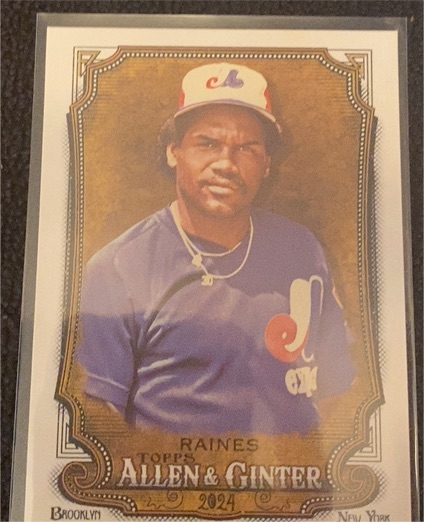 2024 Topps Allen & Ginter #336 Tim Raines — front