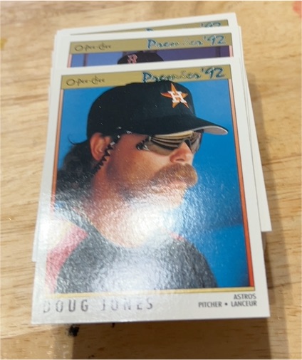 1992 O-Pee-Chee Premier Doug Jones — front