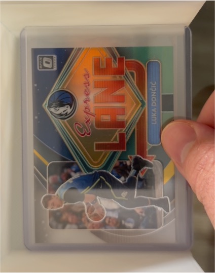 2020-21 Panini Donruss Optic #13 Luka Doncic Express Lane — front