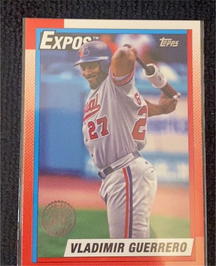 1990 Topps #T90-48 Vladimir Guerrero — front