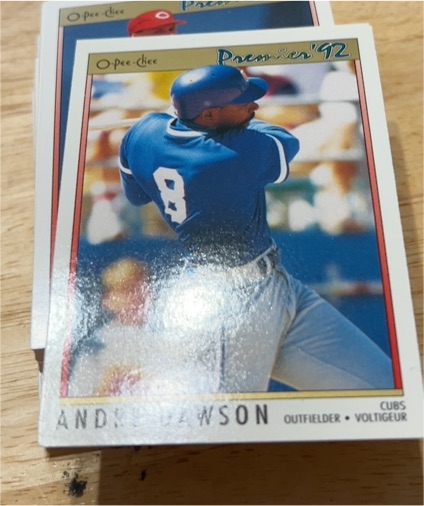 1992 O-Pee-Chee Premier #45 Andre Dawson — front