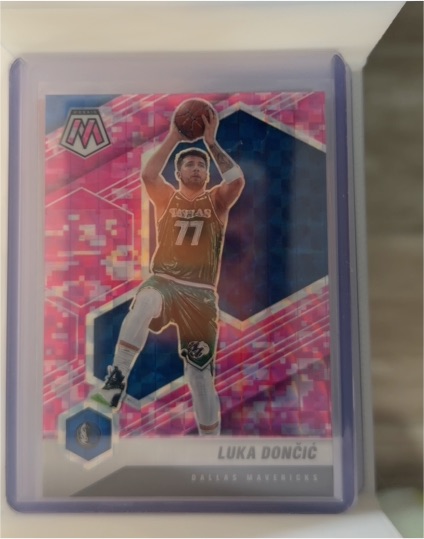 2020-21 Panini Mosaic #47 Luka Doncic — front