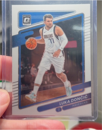2021-22 Panini Donruss Optic #101 Luka Dončić — front