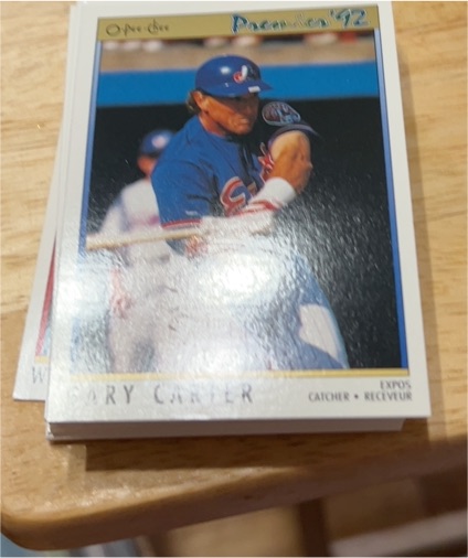 1992 O-Pee-Chee Premier #29 Gary Carter — front