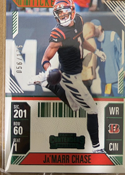 2024 Panini Contenders #21 Ja'Marr Chase — front