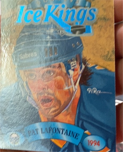 1993-94 Donruss Ice Kings #2 Pat LaFontaine — front