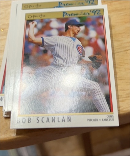 1992 O-Pee-Chee Premier #72 Bob Scanlan — front