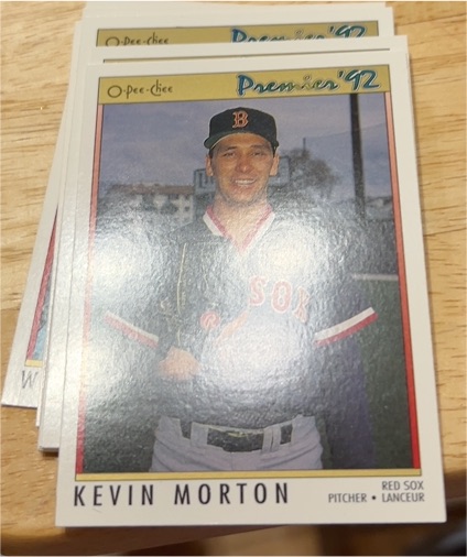 1992 O-Pee-Chee Premier #7 Kevin Morton — front