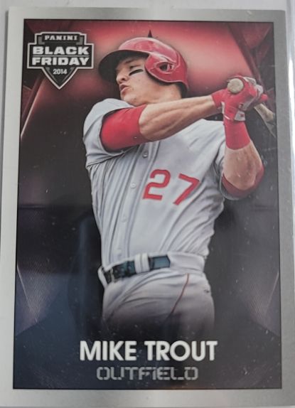 2014 Panini Black Friday #15 Mike Trout — front