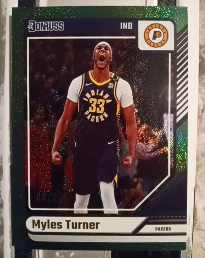 2024-25 Panini Donruss #29 Myles Turner — front