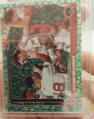 2025 Topps #312 Dub & Drench Jarren Duran — front