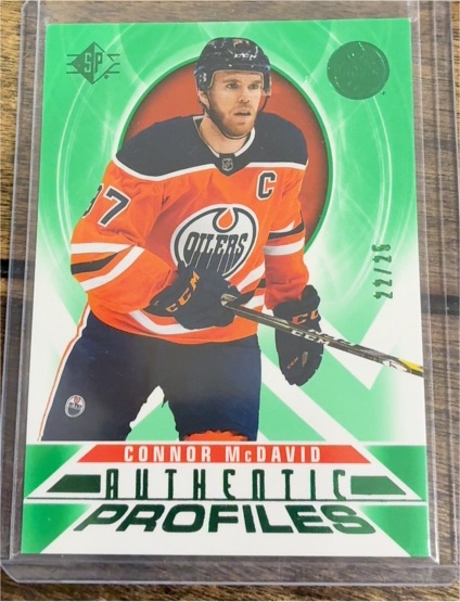 2020-21 Upper Deck SP Authentic Profiles #AP-1 Connor McDavid — front
