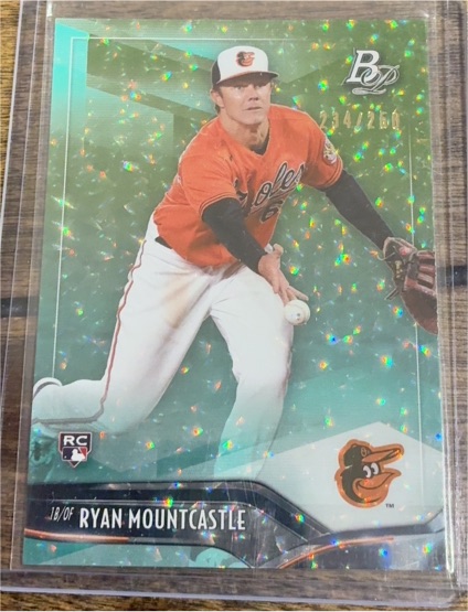 2021 Bowman Platinum #19 Ryan Mountcastle — front