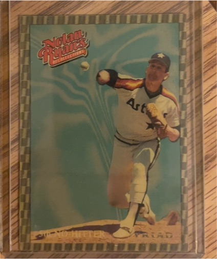 1993 Triad Whataburger Recollections #NNO Nolan Ryan 5th No-Hitter — front
