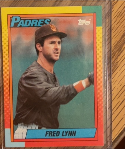 1990 Topps Traded #62T Fred Lynn — front