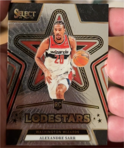 2024-25 Panini Select #3 Alexandre Sarr Lodestars — front