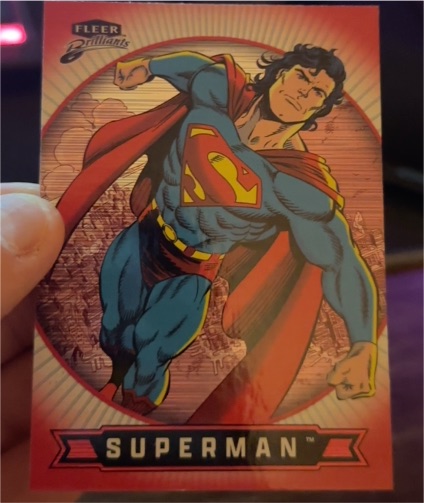 2025 Fleer Brilliants #70 Superman — front