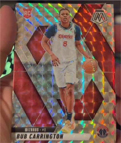 2024-25 Panini Mosaic #206 Bub Carrington — front
