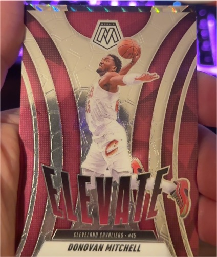 2024-25 Panini Mosaic #45 Donovan Mitchell Elevate — front