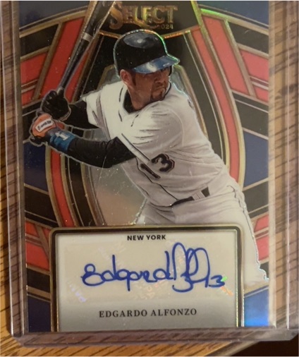 2024 Panini Select Signature Selections #SS-EA Edgardo Alfonzo — front