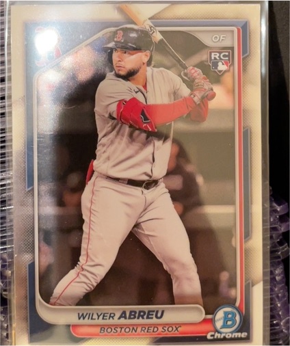 2024 Bowman Chrome #46 Wilyer Abreu — front