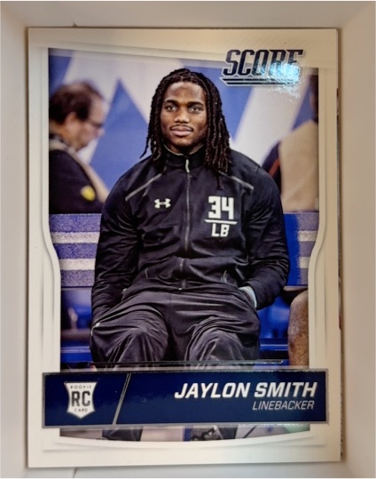 2016 Score #407 Jaylon Smith — front