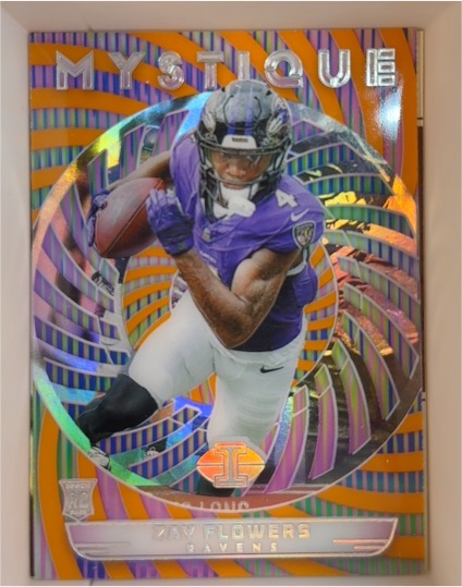 2023 Panini Illusions #42 Zay Flowers Mystique — front