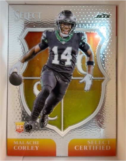 2024 Panini Select #24 Malachi Corley Select Certified Rookies — front