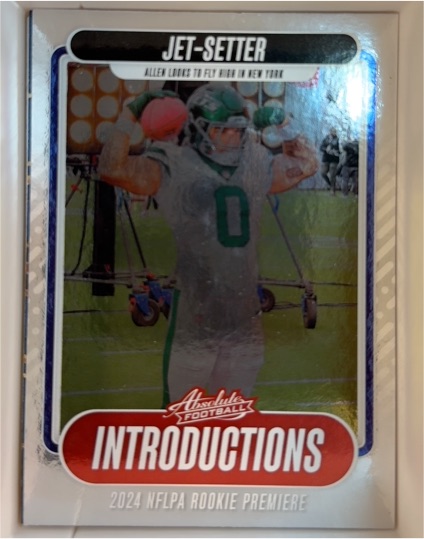 2024 Panini Absolute Introductions #I-BAN Braelon Allen — front
