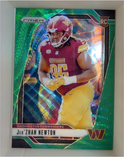 2024 Panini Prizm #351 Jer'Zhan Newton — front