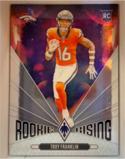 2024 Panini Phoenix #RR-TFN Troy Franklin Rookie Rising — front