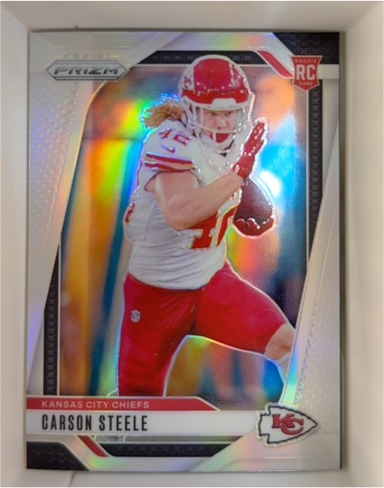 2024 Panini Prizm #377 Carson Steele — front