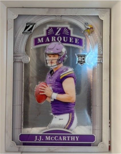 2024 Panini Zenith #10 J.J. McCarthy — front