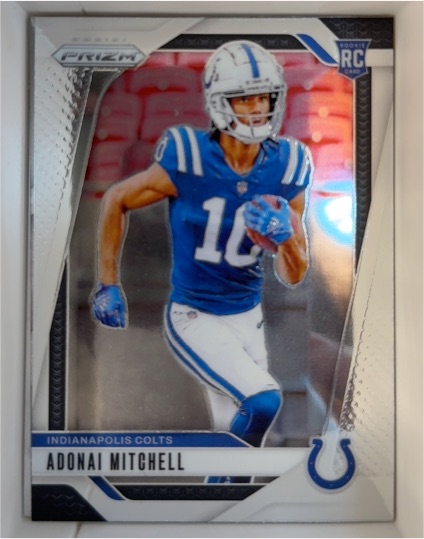 2024 Panini Prizm #303 Adonai Mitchell — front