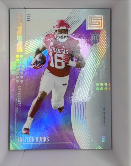 2022 Panini Chronicles Draft Picks Status #13 Treylon Burks — front