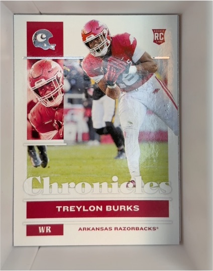 2022 Panini Chronicles Draft Picks #13 Treylon Burks — front