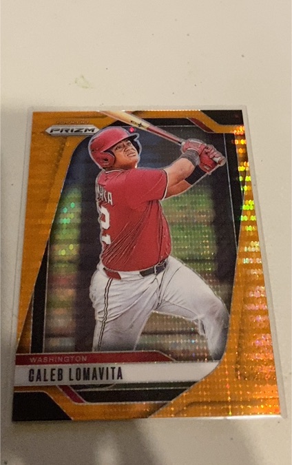 2025 Panini Prizm #229 Caleb Lomavita — front
