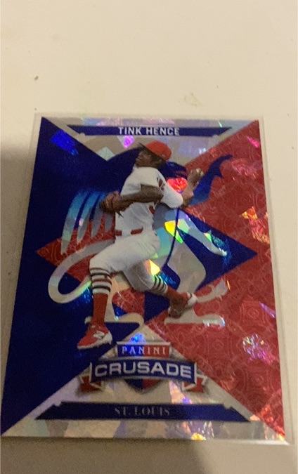 2025 Panini Crusade #13 Tink Hence — front