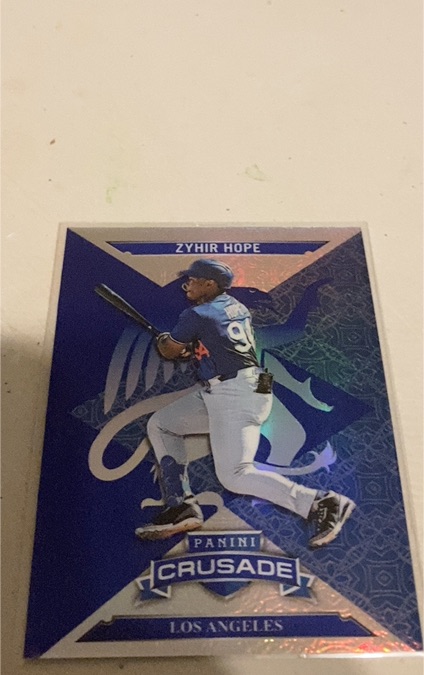 2025 Panini Crusade Zyhir Hope — front