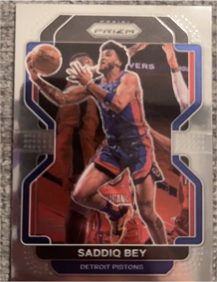 2021-22 Panini Prizm #193 Saddiq Bey — front